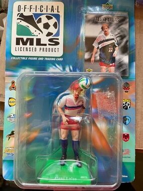 MLS Soccer Collectible Action Figure - White, Red & Blue